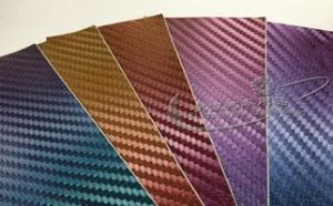 Folia odcine kameleon carbon fiolet/nieb 1,52x0,1m