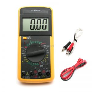 MIERNIK LCD MULTIMETR z temperaturą DT9208A