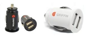 Wtyczka adapter samochodowy 2xUSB GRIFFIN