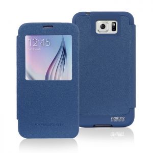 Etui Mercury WoW Bumper do iPhone 5/5S granatowe