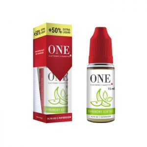 Liquid ONE Bananowy Koktajl 12mg 10+5 ml gratis