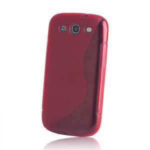 Nakładka S Case do Samsung i9190 S4 mini czerwona