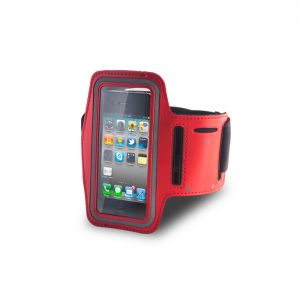 Pokrowiec na ramię Premium XL (iPhone 4) czerwony