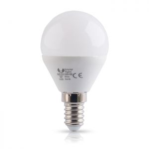 Żarówka LED E14 G45 15 LED 230V, 4W, ciepła 3000K