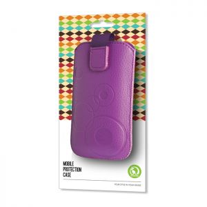 Pokrowiec Slim Up GreenGo Vinci XL (iPhone 4) fiol