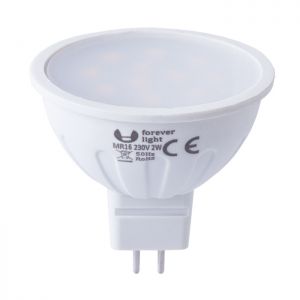 Żarówka LED GU5,3 11 LED SMD 2835 2 W 230 V biała