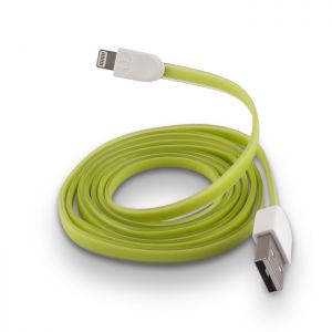 Kabel USB Forever do iPhone 5/6 silikonowy płaski