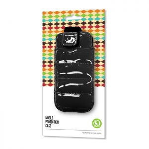 Pokrowiec Slim Up Glamour XL (iPhone 4) czarny