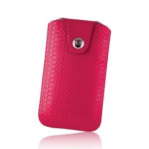 Pokrowiec Slim Up Exotic XXL (Samsung S II) różowy