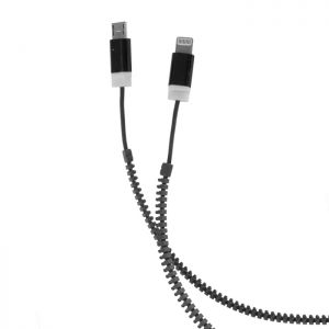 Kabel USB Forever 2w1 micro USB+ Lightning (iPhone
