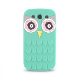 Nakładka Animal 3D Owl do Samsung i9500 Galaxy S4