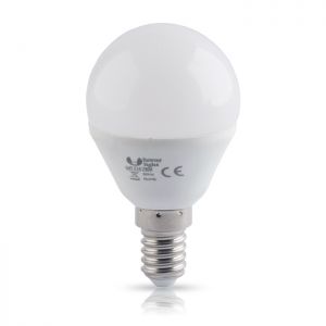 Żarówka LED E14 G45 7W 230V zimna 6000K