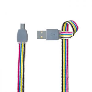 Kabel micro USB Forever taśma kolorowy