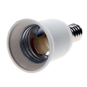Adapter Przejściówka do żarówek E14-E27