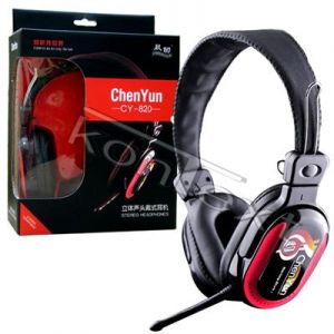 Słuchawki nauszne Gamer +mikrofon CY-820