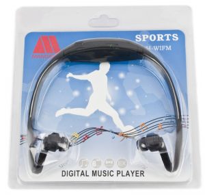Słuchawki sportowe z czytnikiem microSD